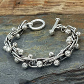 Chunky 6mm Sterling Silver Bracelet